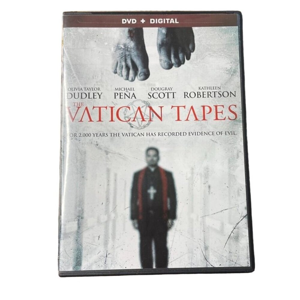 The Vatican Tapes Horror DVD 2015 PG 13 u Olivia Taylor Dudley Michael Pena Doug